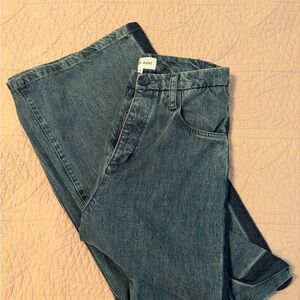 Bella Dahl Straight Leg Jeans in Vintage Blue Wash
